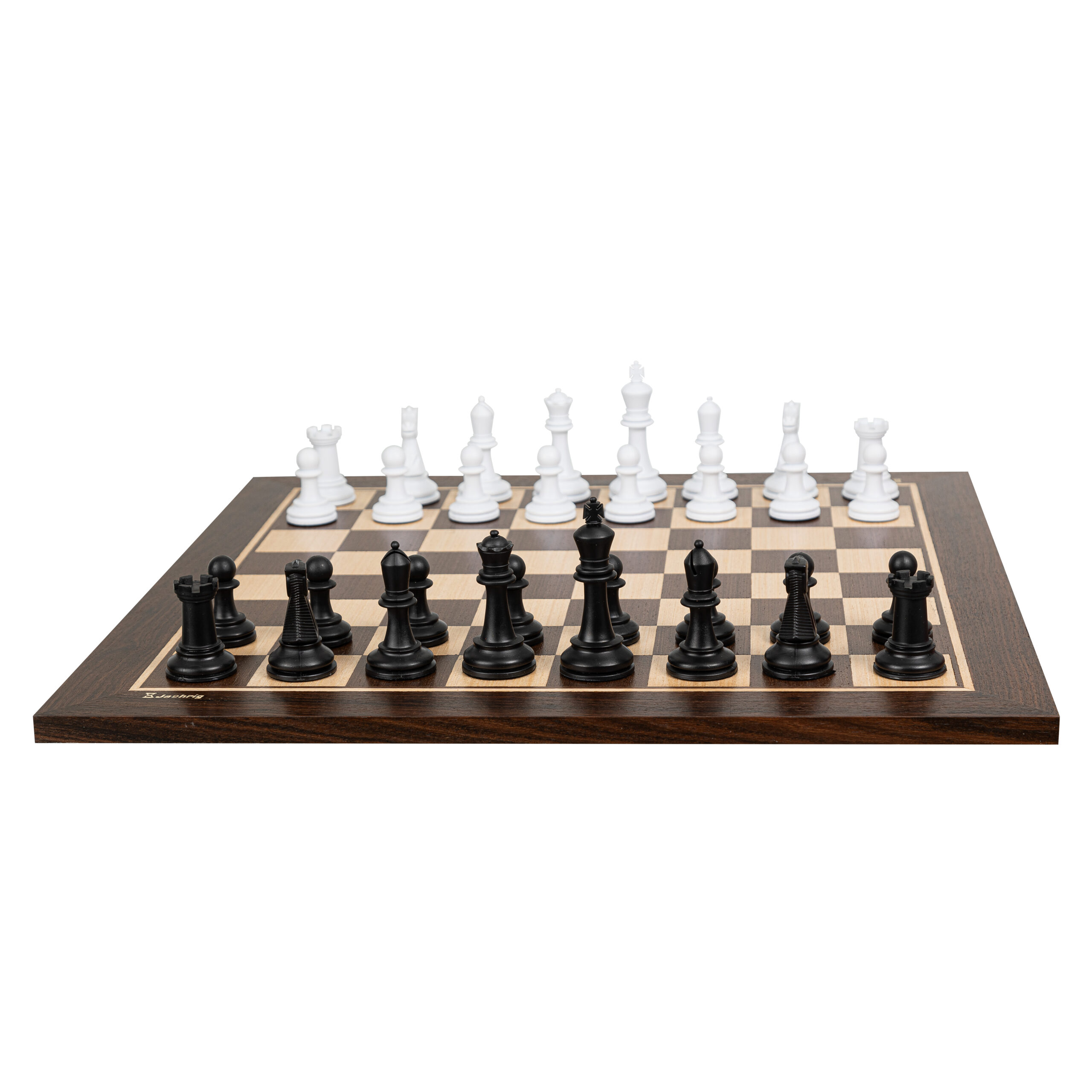 Tabuleiro de xadrez em marchetaria, fabricação artesanal